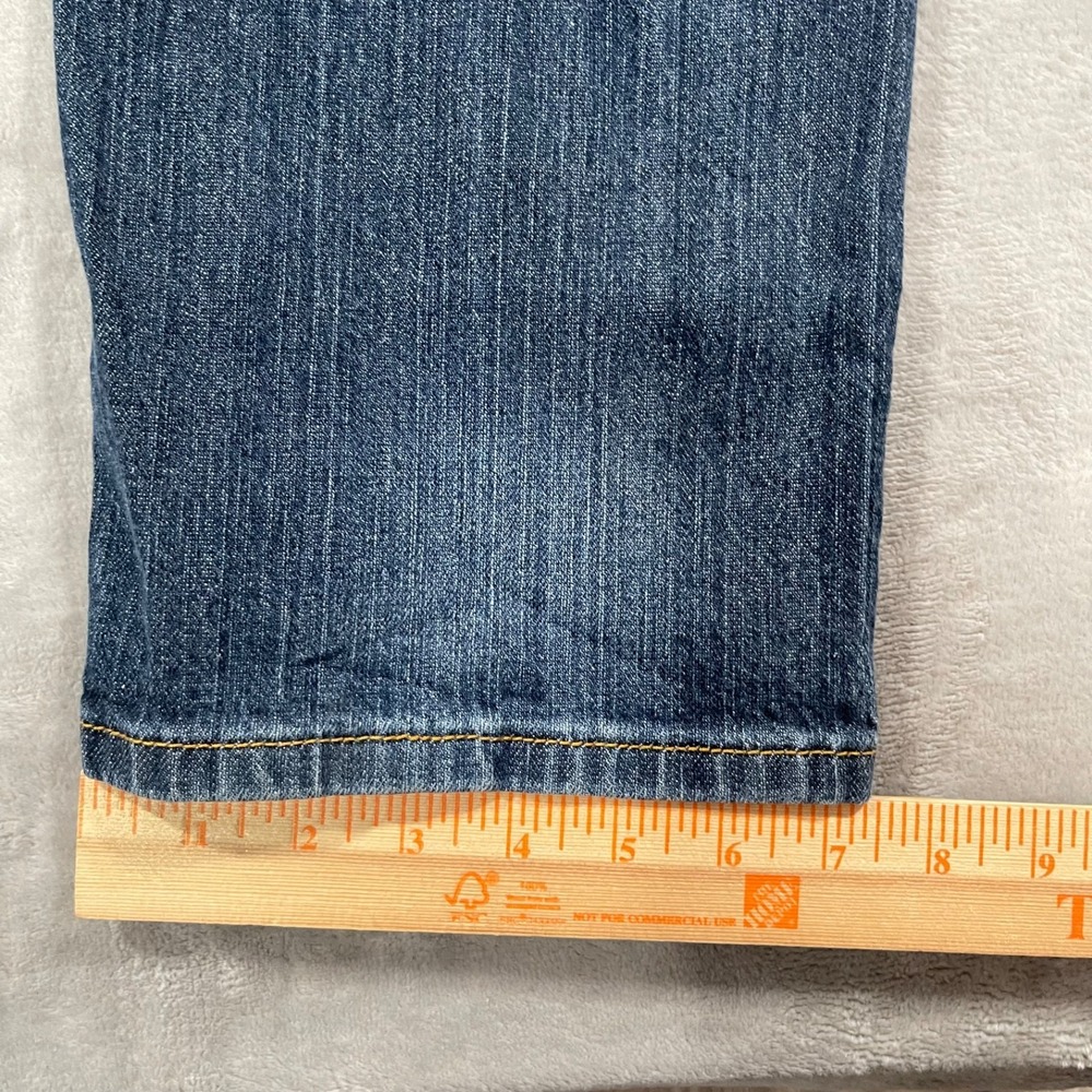 Cody James Jeans Mens 31x29 Blue Slim Straight Dark Wash Denim Western Cowboy - Picture 7 of 9
